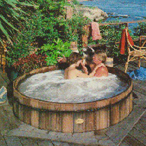 California Cooperage hot tub